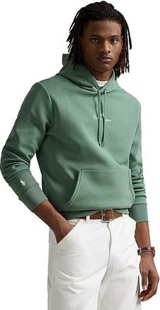 Polo Ralph Lauren Logo Double-Knit Hoodie Mens Clothing Fatigue : 2XL, Polyester/Cotton