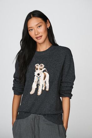 Rowing Blazers Mouline Terrier Crew-Neck Sweater