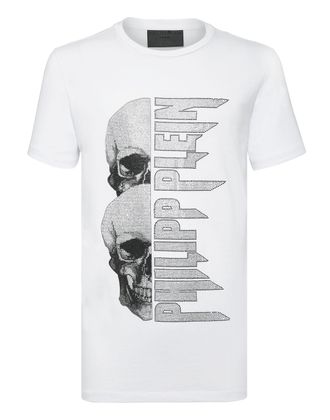 Philipp Plein T-shirt Round Neck SS Skull