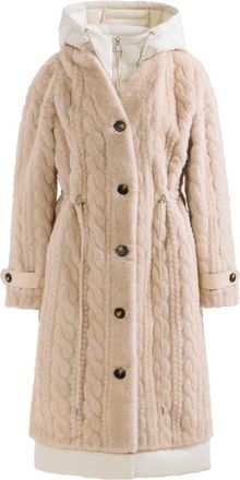 Rudsak Oriana Longline Faux Fur Coat