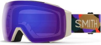 Smith I/O MAG 154mm Snow Goggles in Chalk Paper Cuts /Chromapop at Nordstrom