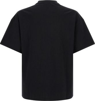 Jil Sander Mens Bicolor Cotton T-Shirt