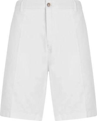 Fedeli Short Bermudas - Heren - Korte Broeken - Wit - 4XL - Katoen - Korte Broeken