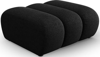 BLOOMINGLOFT Design Sitzpouf Lupine - Chenille-Bezug