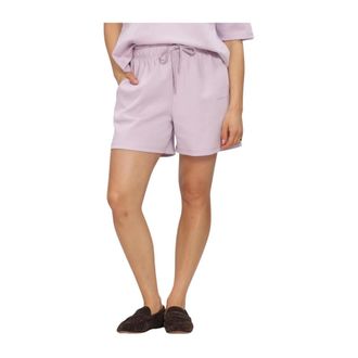 Modstr&ouml;m Aifamd Shorts - Dames - Bermuda - Paars - M - Linnen - Korte Broeken