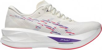 Asics Mens Sonicblast Running Shoes In Cream Blue Fade
