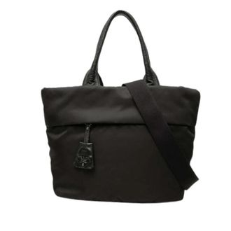 Prada Pre-owned Satchel - Dames - Vintage Shopper - Zwart - ONE Size - Leer - Vintage