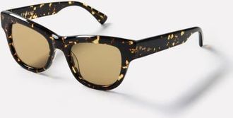 Epokhe Brut Sunglasses in Crystal Dark Tortoise/amber at Nordstrom