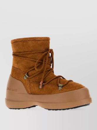 Moon Boot suede leather ankle boots