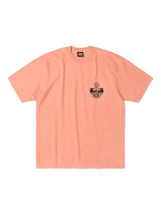 Stüssy graphic-print T-shirt - Arancione