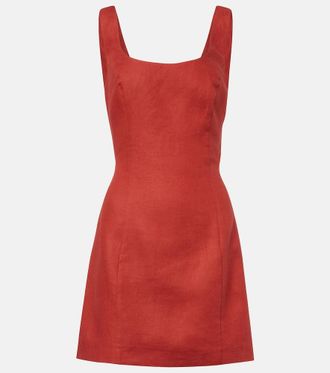 Sir. Linen minidress