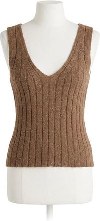 Z Supply Acadia Sweater Tank Top In Palo Santo