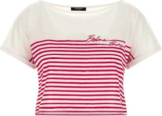 Balmain Mujer, Camisetas, Rosa, Talla: XS