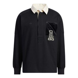 adidas Anti University Polo Shirt Asia Sizing Black HY7235