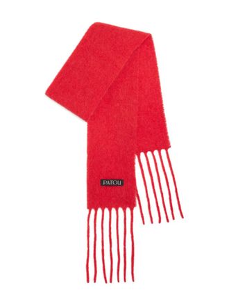 スカーフ Patou Jp Scarf - Wool - Pink Patou JP Scarf | Pink | FARFETCH TW