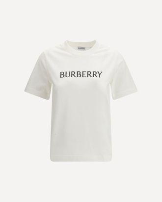 Burberry Cotton logo T-shirt Female XS