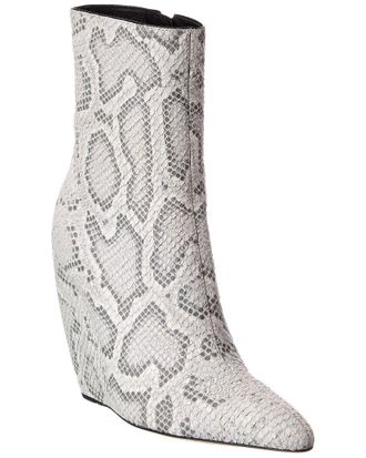 Giuseppe Zanotti Decadence 105 Python Wedge Bootie