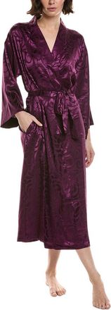 Natori Scroll Satin Jacquard Robe