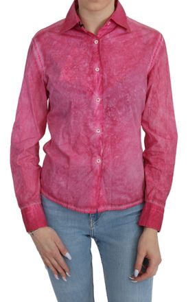 Ermanno Scervino Colla Long Sleeve Shirt Blouse Womens Top