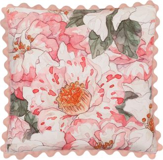 KASANOVA Cuscino divano 45x45 cm fiore rosa