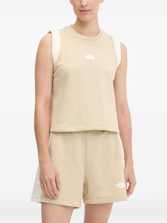 The North Face contrast-panel sleeveless top - women - Cotton/Polyester - S - Neutrals