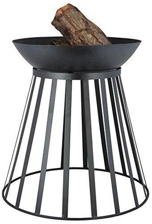 Esschert Design Esschert-design Brasero Moderno Negro Doble Funci&oacute;n