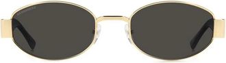 Dsquared2 Sunglasses D20155/S 000 Black/Grey Unisex