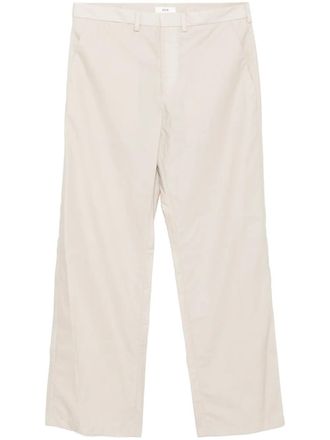 Rier Waxed Poplin trousers - men - Cotton - L - Grey