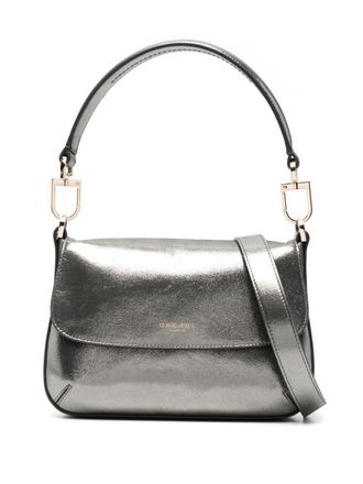 Giorgio Armani medium La prima leather tote bag - women - Polyurethane/Polyamide/Calf Leather - OS - Grey