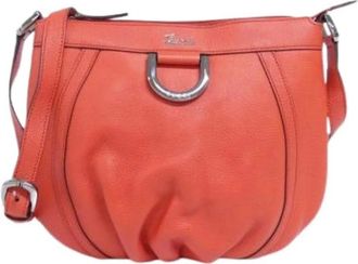 Gucci Pre-owned Cross Body Bags, female, Red, Size: ONE SIZE Pre-owned Vintage Shoulder Bag
