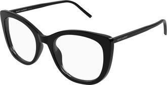 Saint Laurent Optical Frame - Dames - Brillen - Zwart - 55 MM - Accessoires