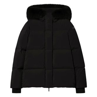 Roberto Ricci Design Fly Tubic 18 Hood Fur Jkt - - Jackets - Donna - Nero - M