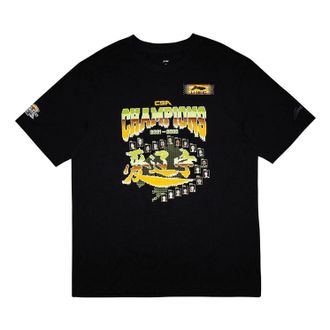 Li-Ning Liaoning Flying Leopards CBA Championship T-shirt Black ATSSC39-1