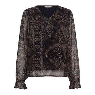 Cream Blouses - Dames - Blouses & Shirts - Zwart - Maat: XS