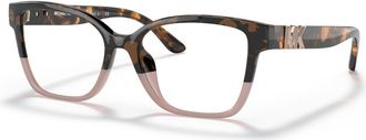 Michael Kors 53mm Square optical glasses in Tortoise at Nordstrom