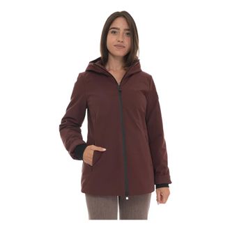 Peuterey Dames, Jassen, Rood, Maat: XS Polyamide