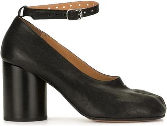 Maison Margiela Elegante Zwarte Pumps met Middelhoge Hak - Dames - Pumps - Zwart - 40 1/2 EU - Schoenen