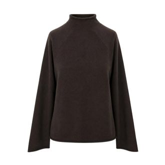 Gran Sasso Pullover met col - Dames - Truien - Bruin - Maat: S Wol