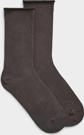 McGregor Womens Rolled trim bamboo socks