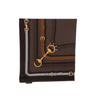 Gucci GG Supreme Horsebit Scarf