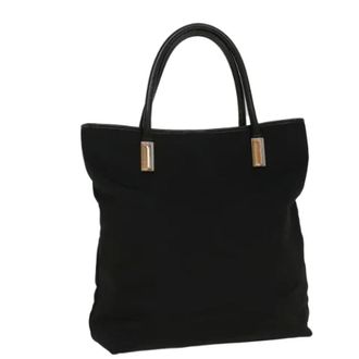 Gucci Pre-owned Tote Bags, female, Black, Size: ONE SIZE Pre-owned Vintage Tote Bag
