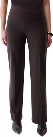 Joseph Ribkoff Classic Wide-Leg Pants In Mocha