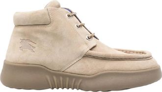 Burberry Hunter Suede Log Boots, Brand Size 43 ( US Size 10 )