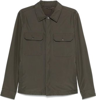 Canali Giacca-camicia imbottita - Verde