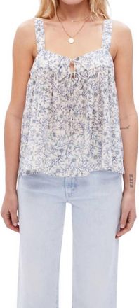 Xirena Kyra Top In White Blossom