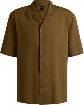 HUGO BOSS Short Sleeve Shirt, Size X-Large