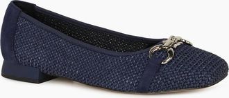 Caprice Womens Tour Womens Ballet Pumps - Navy - Size: 3.5