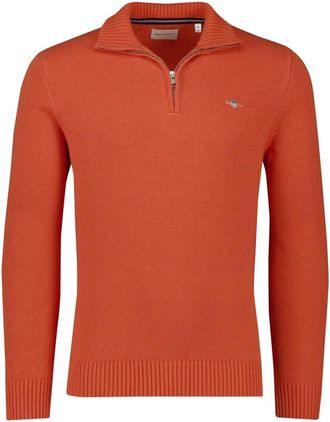 GANT Heren, Truien, Oranje, Maat: M