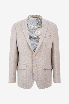 Etro Einreihiger Woll- und Kaschmirstrickblazer