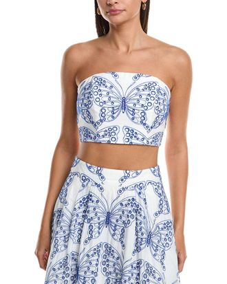 Milly Eyelet Crop Top
